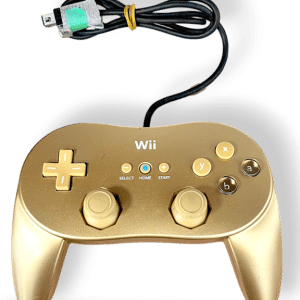 Genuine Limited Edition GOLD Nintendo Wii Pro Controller