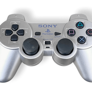 Genuine SONY PS2 Dualshock Controller PlayStation 2 SILVER