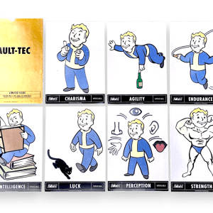 Fallout 4 Vault Dweller COLLECTOR'S EDITION POSTCARDS (LARGE A4)