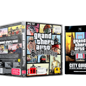 Grand Theft Auto: San Andreas (PC) Case + Manual (no disc)