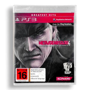 Metal Gear Solid 4: Guns of the Patriots (PS3) *NEW SEALED*