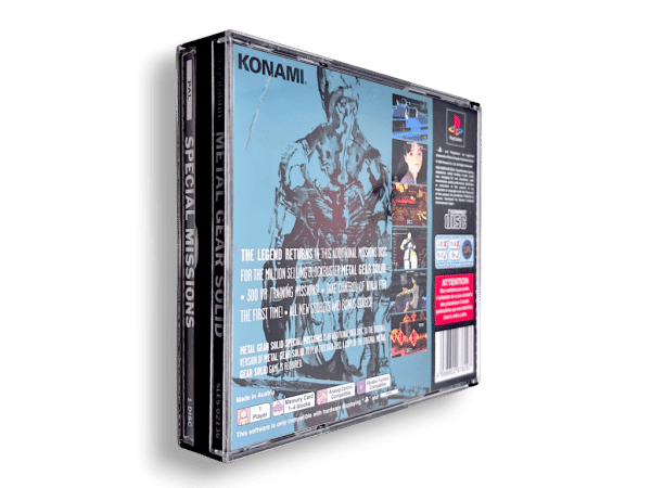 Metal Gear Solid: Special Missions (PS1 No Disc) Excellent Condition - Image 3