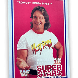 Rowdy Roddy Piper 1989 WWF Superstars of Wrestling EXCELLENT