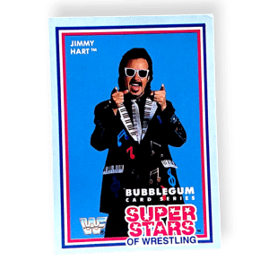 Jimmy Hart - WWF Superstars of Wrestling Trading Card