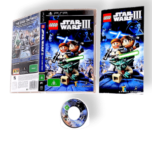 LEGO Star Wars III: The Clone Wars (PSP) *EXCELLENT & COMPLETE*
