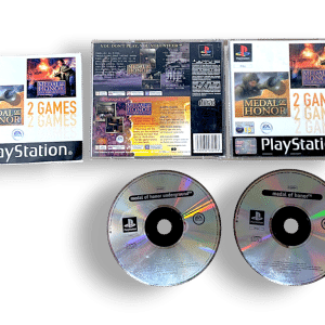 Medal of Honor + Medal of Honor Underground (PS1) TWO GAME SET