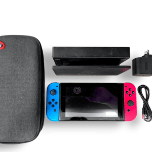 Nintendo Switch Console Bundle - Neon Joy-Con, Dock, Charger and Carry Case