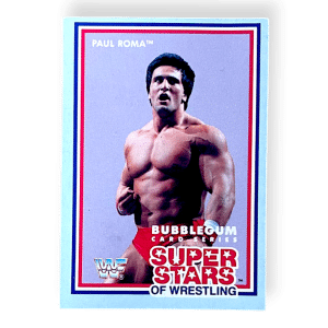 Paul Roma - WWF Superstars of Wrestling Trading Card