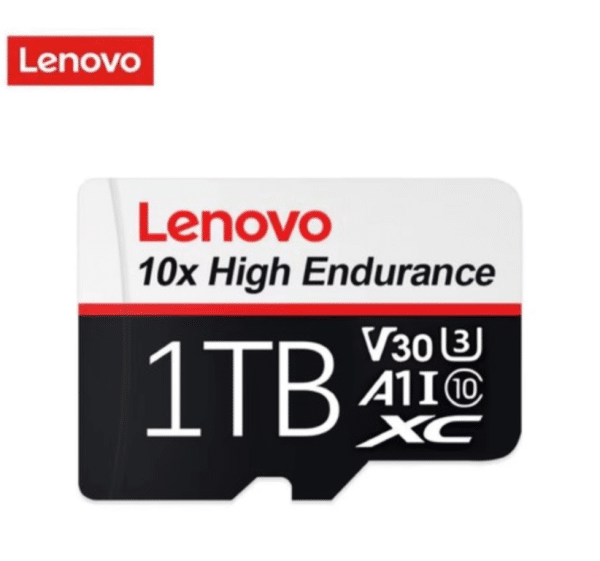 LENOVO 1TB MicroSD Memory Card + Adapter (New) - Image 2