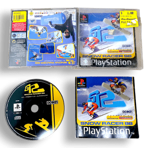 Snow Racer 98 (PS1) COMPLETE