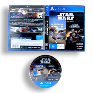Star Wars Racer and Commando (PS4) MINT COMPLETE
