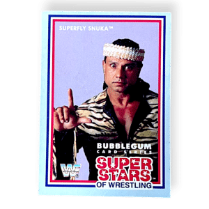 Superfly Snuka - WWF Superstars of Wrestling Trading Card