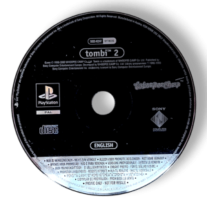 Tombi! 2 (PS1) DISC ONLY