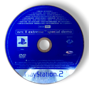 WRC II Extreme Special Demo (PS2) DISC ONLY