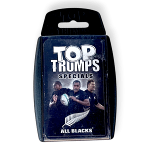 All Blacks Top Trumps Specials Card Game
