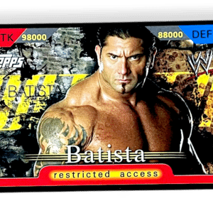 Batista Topps WWE Restricted Access Trading Card - Action