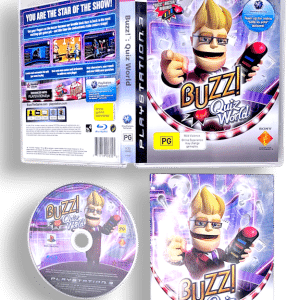 Buzz! Quiz World (PS3) MINT COMPLETE