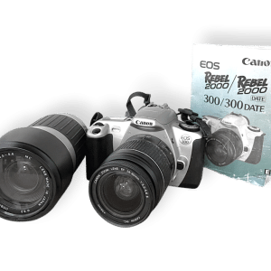 Canon EOS Rebel 2000/300 35mm SLR with 28-80mm and 70-300mm Lenses