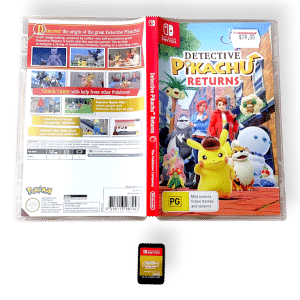 Detective Pikachu Returns (Nintendo Switch) COMPLETE