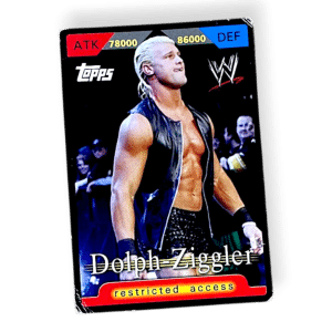 Dolph Ziggler Topps WWE Restricted Access Trading Card