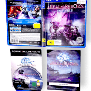 Final Fantasy XIV: A Realm Reborn (PS4) MINT COMPLETE