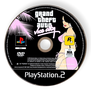 Grand Theft Auto: Vice City (PS2) DISC ONLY