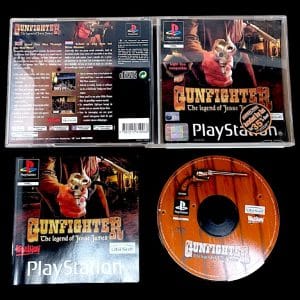 Gunfighter: The Legend of Jesse James (PS1) EXCELLENT & COMPLETE