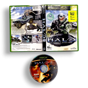 Halo 2 (Original Xbox) (Inside Halo Combat Anniversary Case)