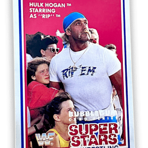 Hulk Hogan as RIP 1989 WWF Superstars of Wrestling Card EXCELLENT