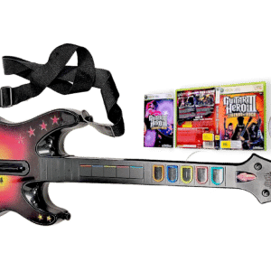 Guitar Hero WIRELESS Guitar + Game BUNDLE (Xbox 360)