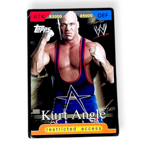 Kurt Angle Topps WWE Restricted Access Trading Card - Singlet