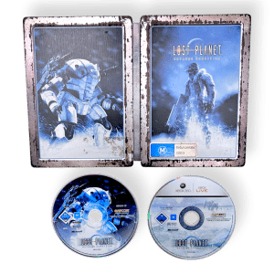 Lost Planet Xbox 360 Two Disc Bundle STEELBOOK EDITION
