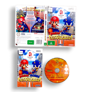 Mario & Sonic at the Olympic Games (Wii) EXCELLENT & COMPLETE