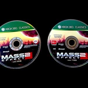 Mass Effect 2 (Xbox 360) TWO DISCS ONLY