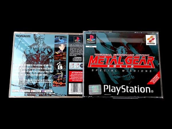 Metal Gear Solid: Special Missions (PS1 CASE, No Disc) Excellent Condition