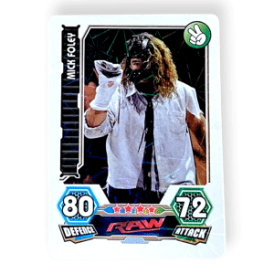 Mick Foley WWE Raw Trading Card