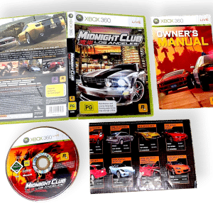Midnight Club: Los Angeles - Complete Edition (Xbox 360) COMPLETE WITH MAP
