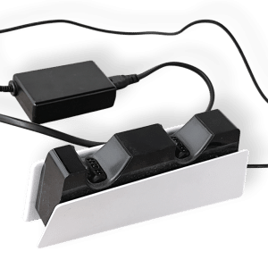 Official Sony DualSense PS5 Controller Charging Station (includes PSP charger)