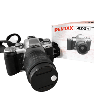 Pentax MZ-5N 35mm SLR with 28-80mm Lens, Strap and Manual