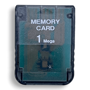 PlayStation 1MB Memory Card - Translucent Smoke (PS1)