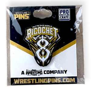 WWE Ricochet Pro Wrestling Crate Enamel Pin