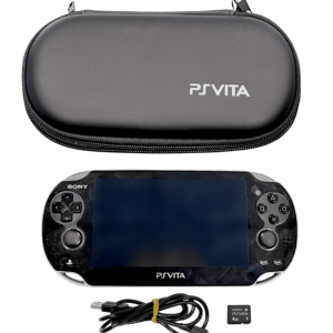 Sony PS Vita Console OLED + Case, Charger, SD2Vita Adapter + 4GB Mem Card