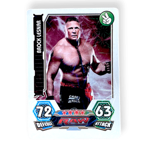 Brock Lesnar Trading Card (WWE Slam Attax)
