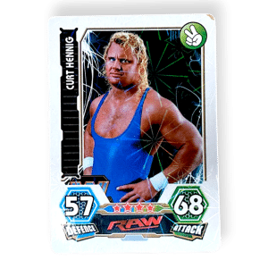 Curt Hawkins Trading Card (WWE Slam Attax)