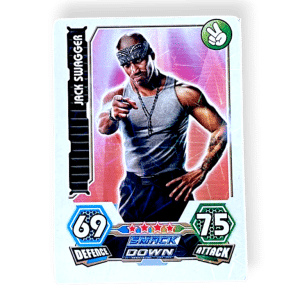 Jack Swagger Second Variant Trading Card (WWE Slam Attax)