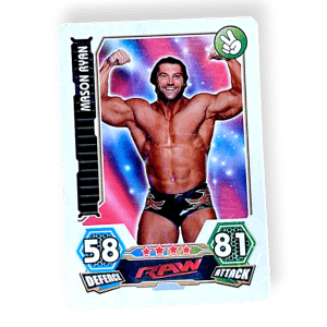 Mason Ryan Trading Card (WWE Slam Attax)
