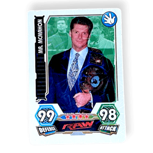 Mr. McMahon Trading Card (WWE Slam Attax)