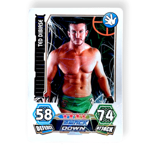 Ted DiBiase Trading Card (WWE Slam Attax)