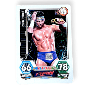 Zack Ryder Trading Card (WWE Slam Attax)