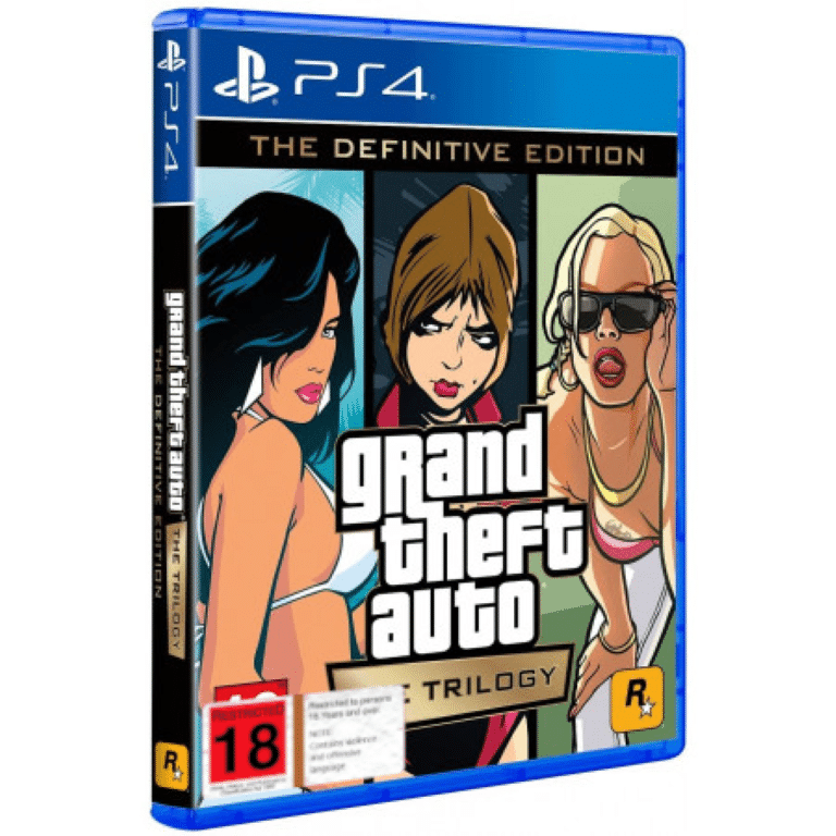Grand Theft Auto The Trilogy Definitive Edition (PS4) (NEW)